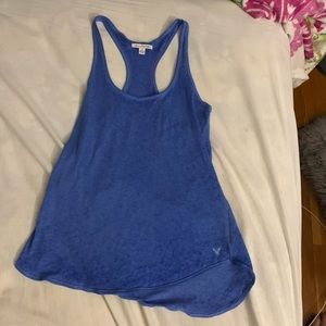 Blue tank top